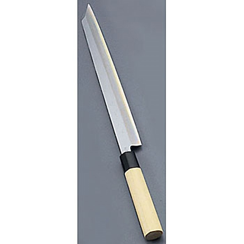 10710 堺實光 匠練銀三 刺身 切付(片刃) 實光 刃長21cm 21,996円