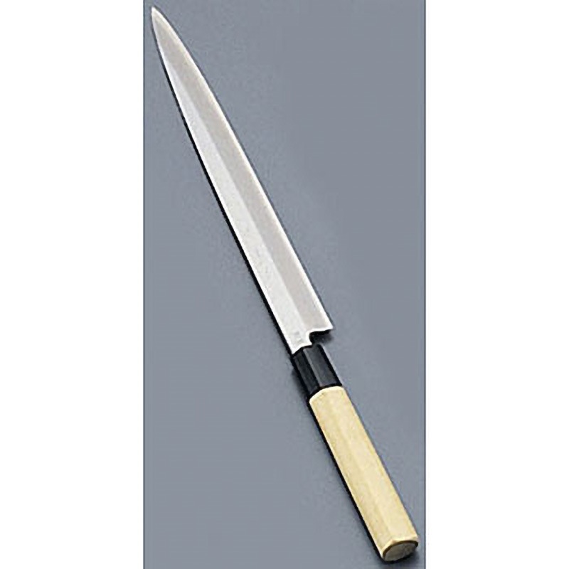 37558 堺實光 匠練銀三 ふぐ引(片刃) 實光 刃長24cm