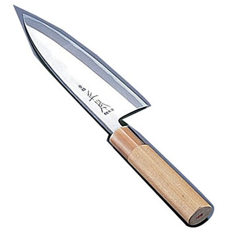 正本 本霞・玉白鋼 出刃庖丁 正本 刃長12cm