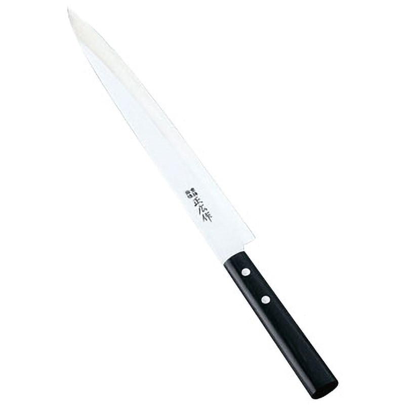 10614 ステンレス和庖丁 柳刃(片刃) 正広 刃長27cm 【通販モノタロウ】