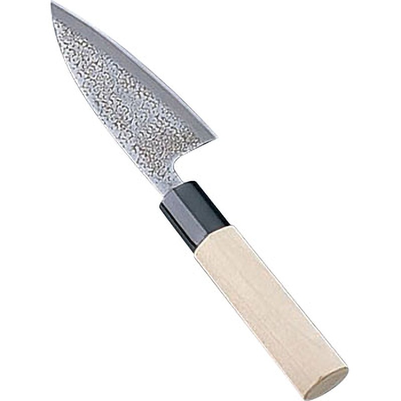 槌目 アジ切(片刃) 丸井刃物研究所 刃長12cm