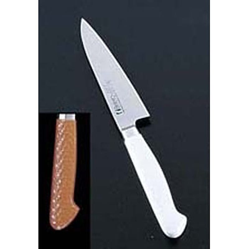 MPK150 抗菌カラー庖丁 ペティーナイフ ハセガワ ブラウン色 刃長15cm