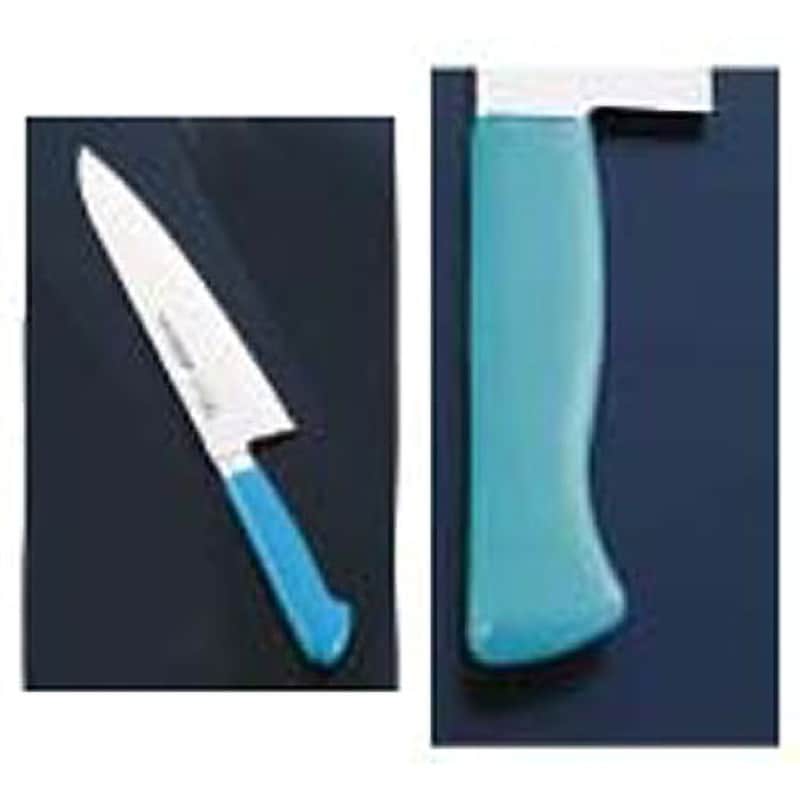 MGK180 抗菌カラー庖丁 牛刀 ハセガワ グリーン色 刃長18cm