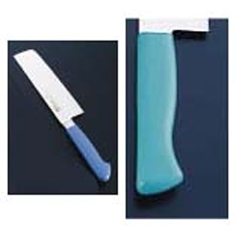 MNK180 抗菌カラー庖丁 菜切 ハセガワ 刃長18cm