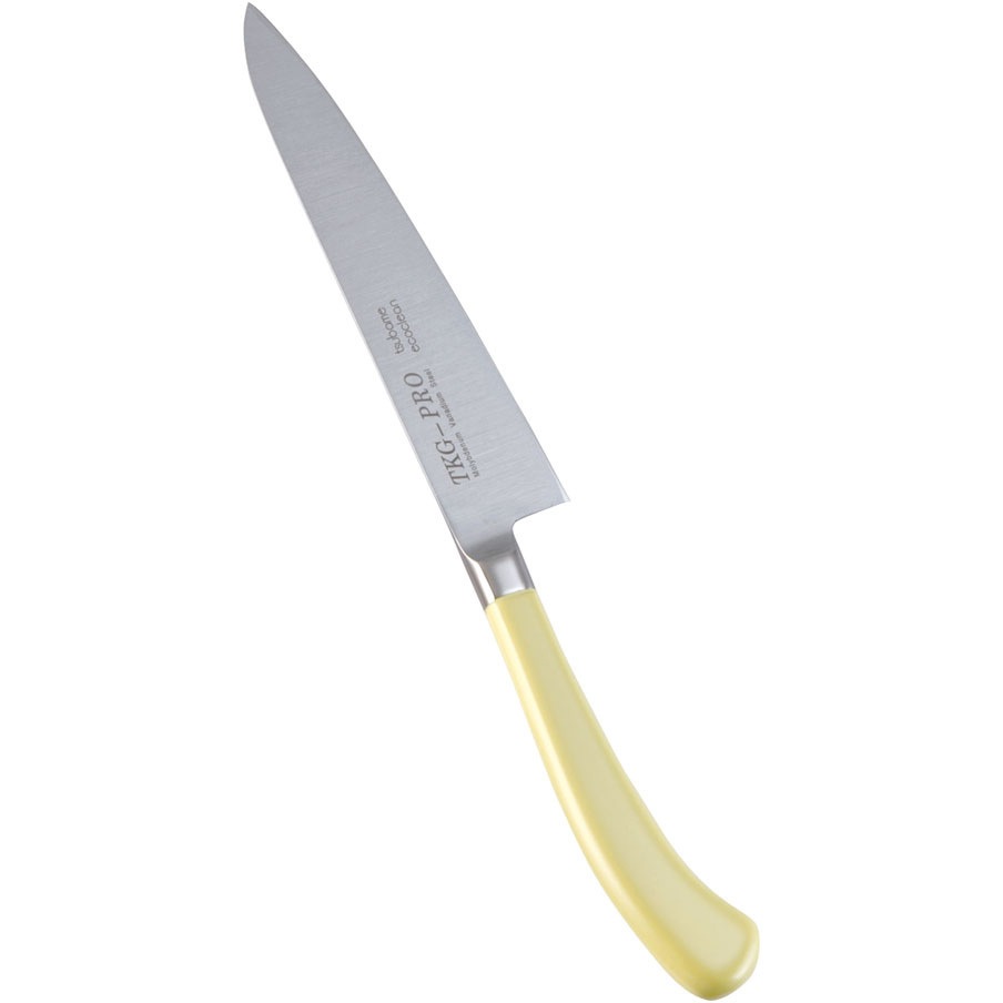 DA20118 TKG PRO エコクリーン ペティーナイフ TKG イエロー色 刃長15cm  DA20118