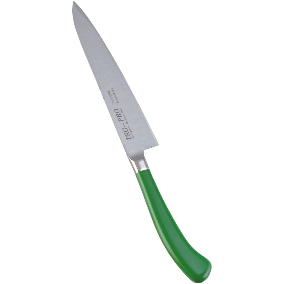 DA20121 TKG PRO エコクリーン ペティーナイフ TKG グリーン色 刃長15cm  DA20121