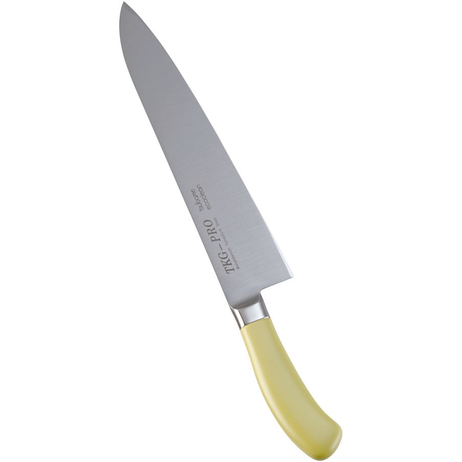 DA20142 TKG PRO エコクリーン カラー牛刀 TKG イエロー色 刃長27cm 1個 DA20142