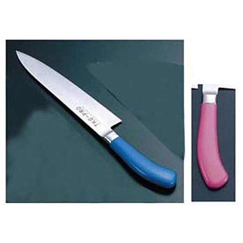 TKG PRO 抗菌カラー牛刀 TKG ピンク色 刃長24cm