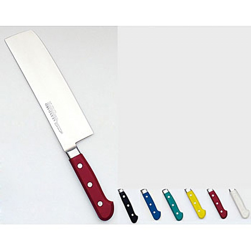 56065 堺實光 STD抗菌PC 菜切(両刃) 實光 刃長18cm