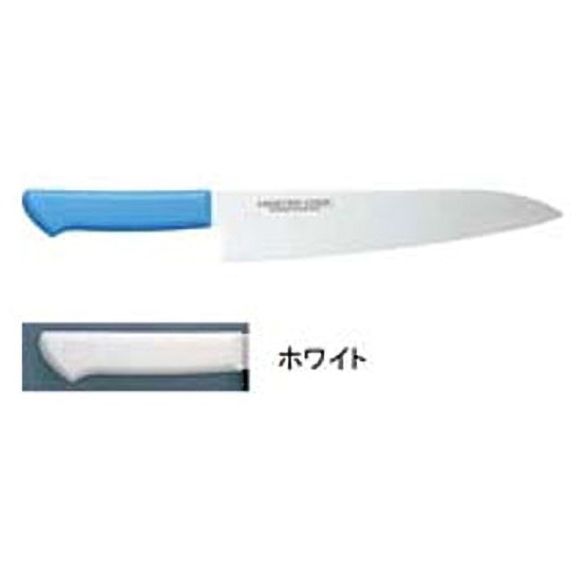 MCGK330 マスターコック抗菌カラー庖丁 牛刀 片岡製作所 ホワイト色 刃長33cm  MCGK330