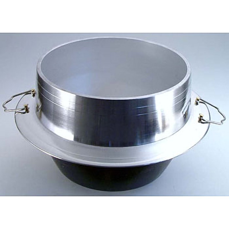 アルミイモノ 羽釜 (カン付) ナカオアルミ 呼び寸法32cm 容量17L 外径(ツバ下)335mm