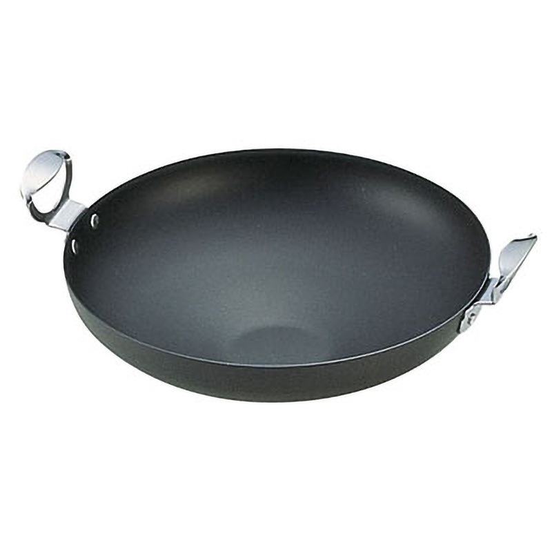 鉄 中華鍋 仔犬印(本間製作所) サイズ42cm