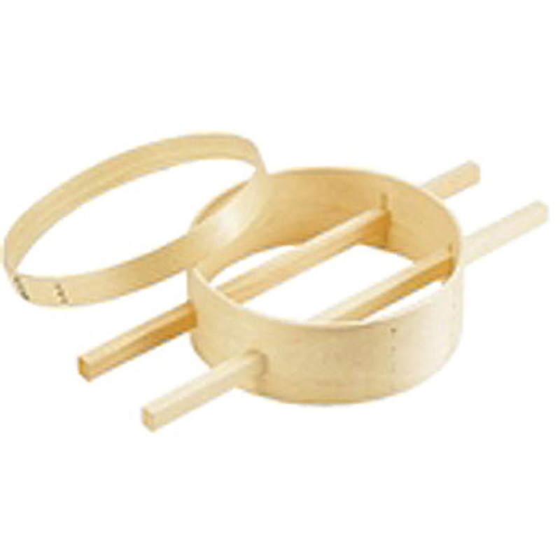 木製内棒式ダシコシ輪 森田金網篩製作所 呼び寸法33cm 全長580mm