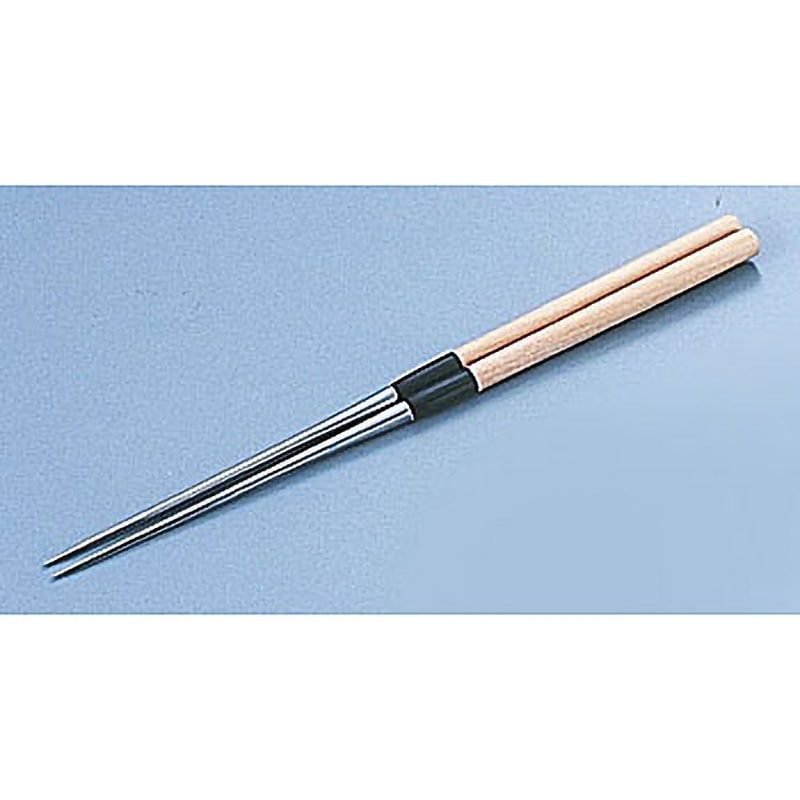 極上白木柄 盛箸(水牛桂柄付) TKG 全長445mm