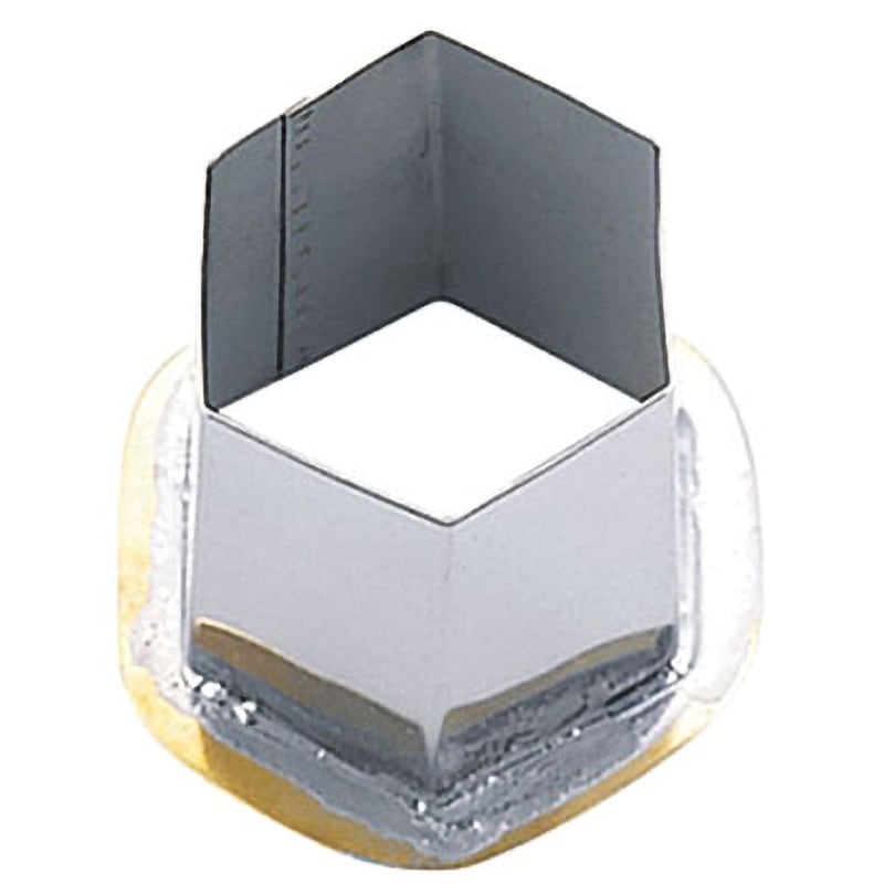 18-8穴クリ芯抜型 外仕上げ用 亀甲 平石商事 35mm用サイズ