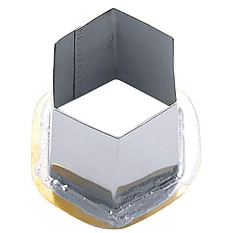 18-8穴クリ芯抜型 外仕上げ用 亀甲 平石商事 45mm用サイズ