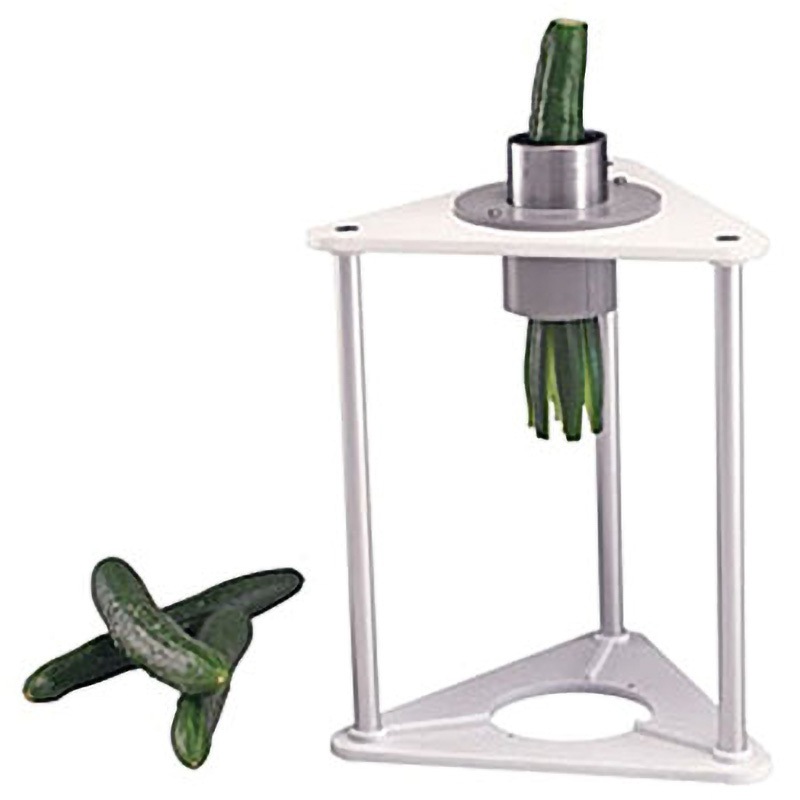 きゅうり縦割りカッター ベジスプリッター 千葉工業所 6分割タイプ