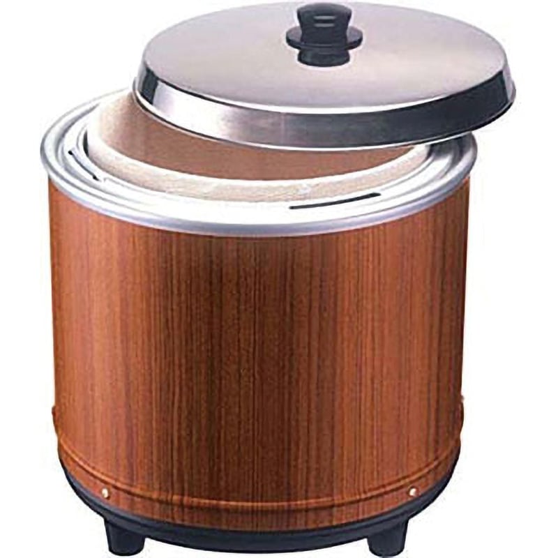 極美品 エバーホット すしシャリウォーマー NV-25 動作確認済 すし おひつ NV25 電気びつエバーホットすしシャリ用 (木目) 1個 熱研 【通販