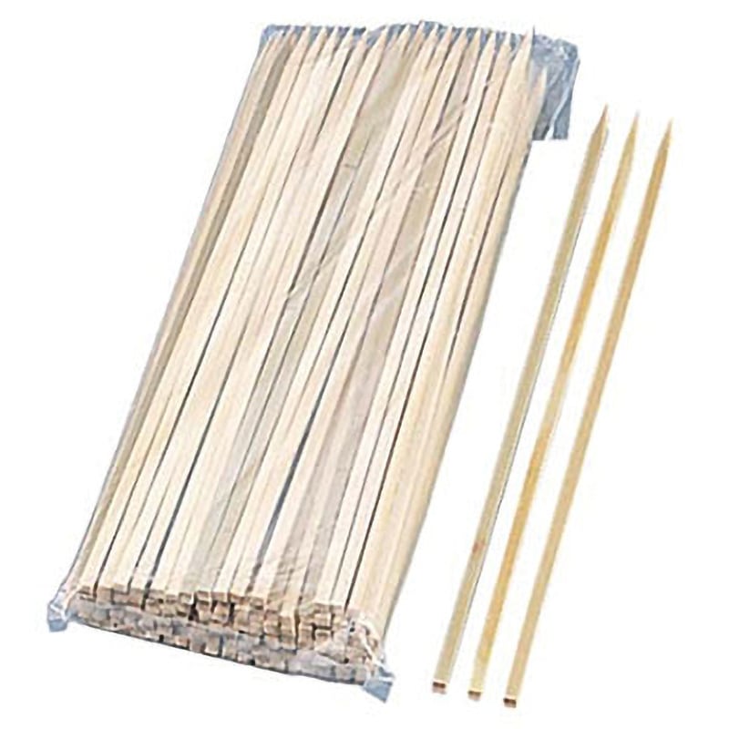 竹製 角串ロング 1セット(100本) TKG 【通販モノタロウ】