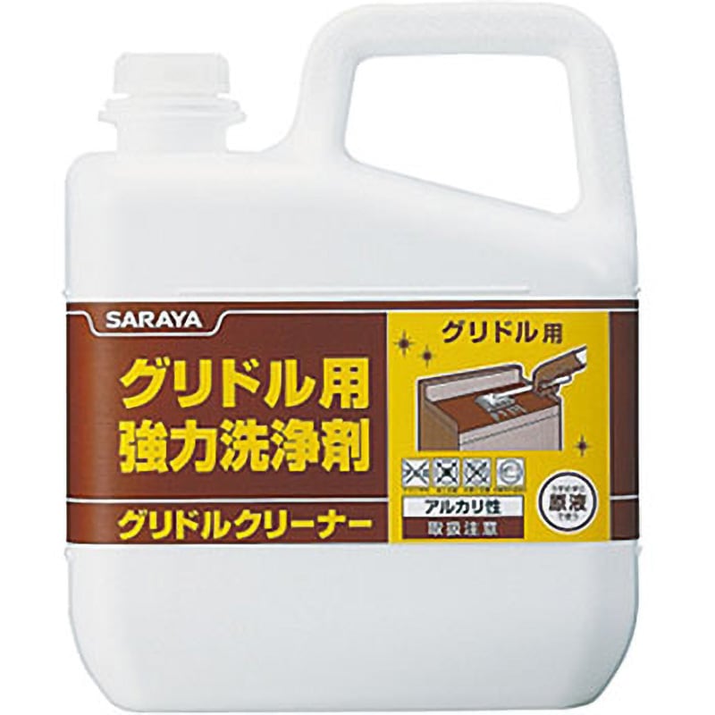 51393 サラヤ グリドルクリーナー (グリドル用強力洗浄剤) SARAYA(サラヤ) アルカリ性 容量6kg