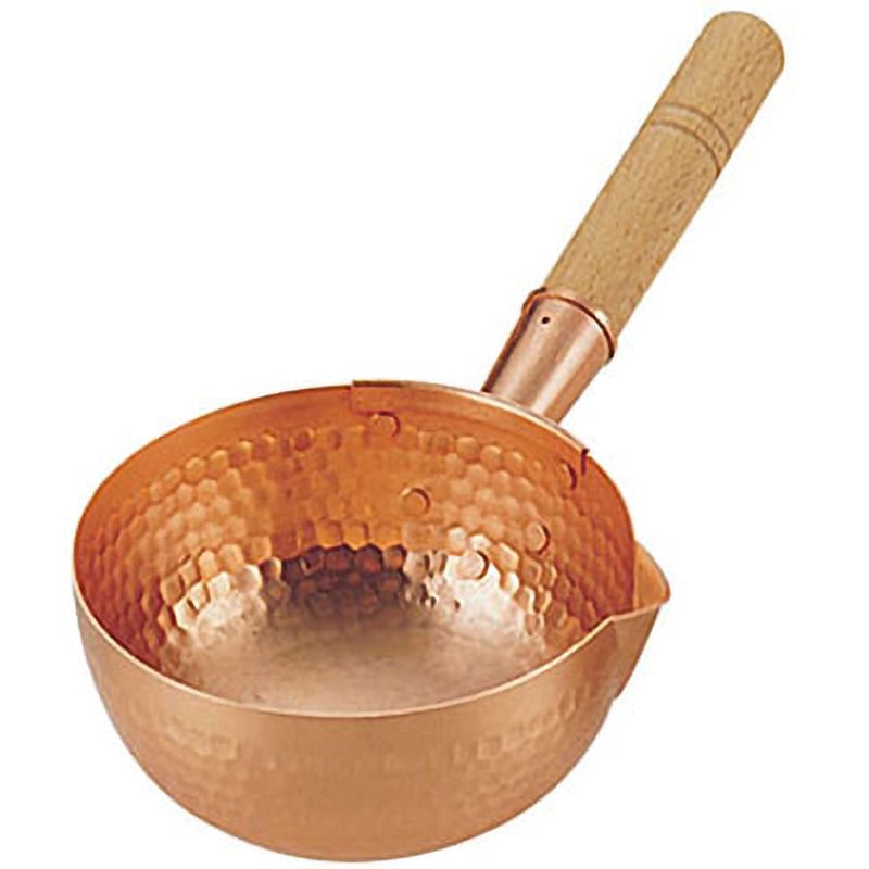 銅ボーズ鍋 丸新銅器 容量0.8L 呼び寸法15cm 8,314円