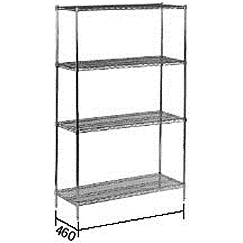 S1860C TKGワイヤーシェルフセット TKG 奥行460mm  S1860C