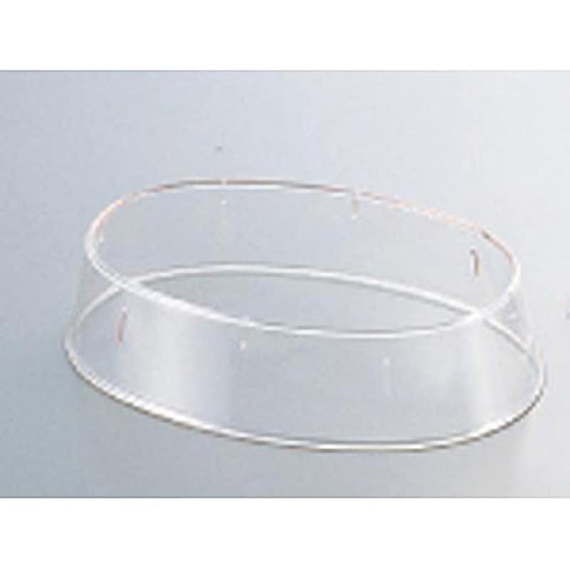 W224 抗菌小判皿枠(ポリカーボネイト) 1個 千羽鶴印(エンテック) 【通販モノタロウ】