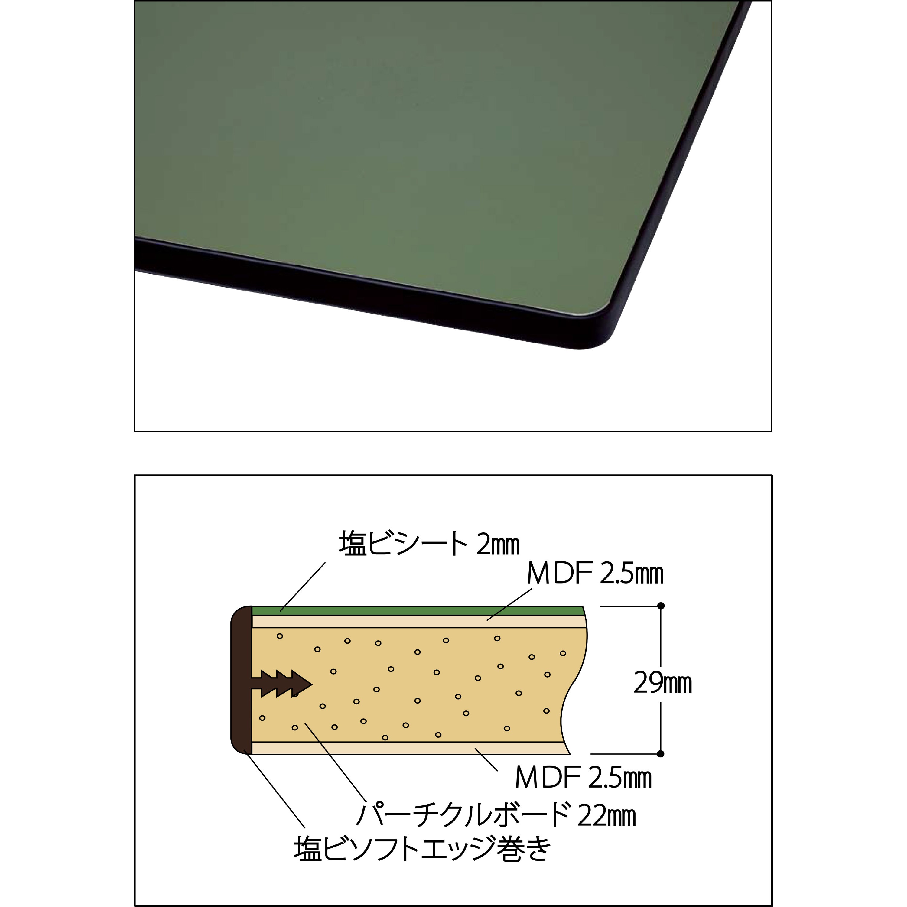 SZRVH-1275-GI ワークテーブルバイス専用タイプ(固定式H900塩ビシート 