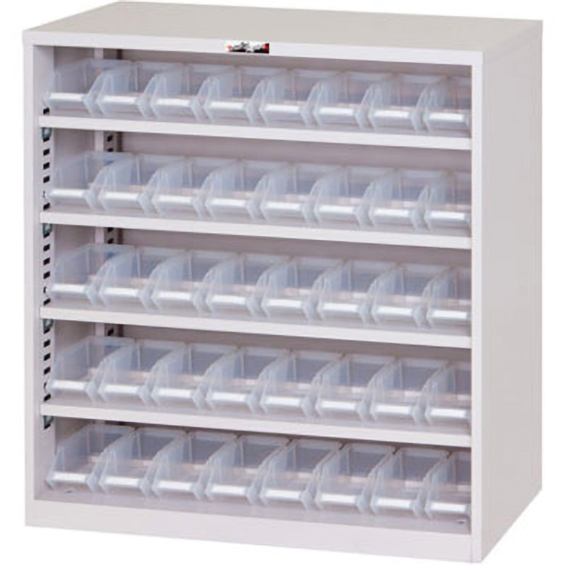 CB900-AN コンテナボックスケース 山金工業 引出し数:小40個 外寸法900×320×900mm