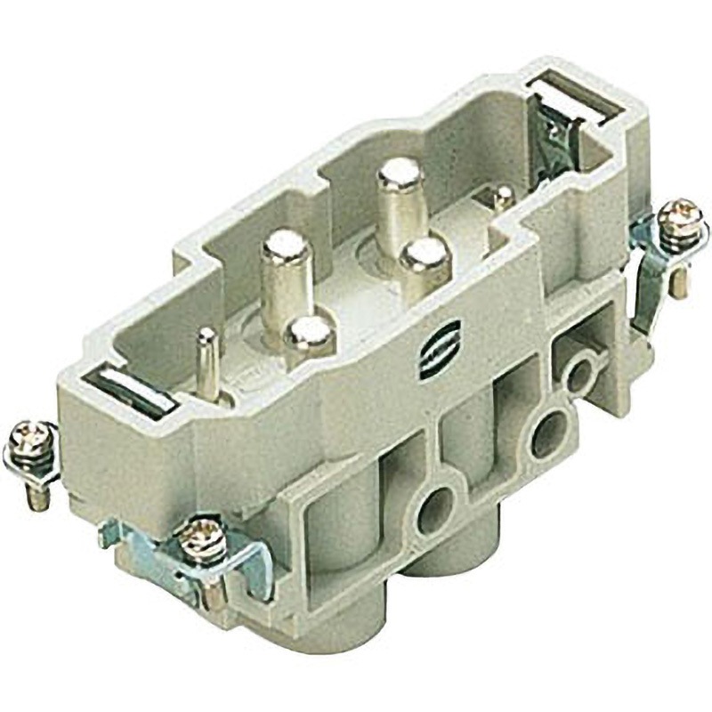 9380062601 Han K型スクリューターミナル ハーティング オスタイプ コンタクト数4/2+PE サイズ16B 1個