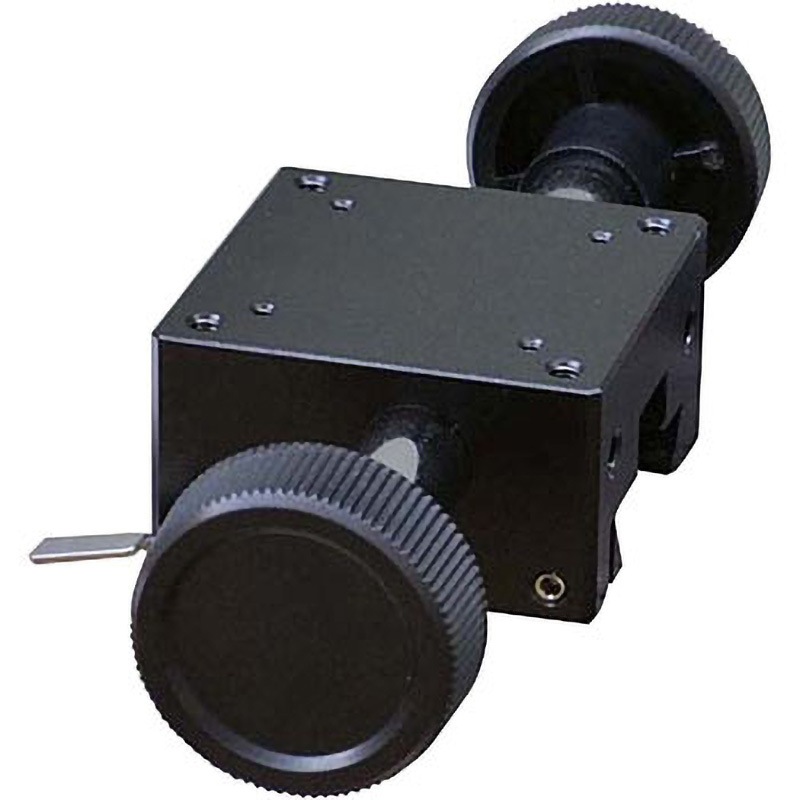 BL-414W 長作動ステージ用ブロック(両ハンドル) 中央精機 テーブル長さ40mmテーブル幅40mm  BL-414W