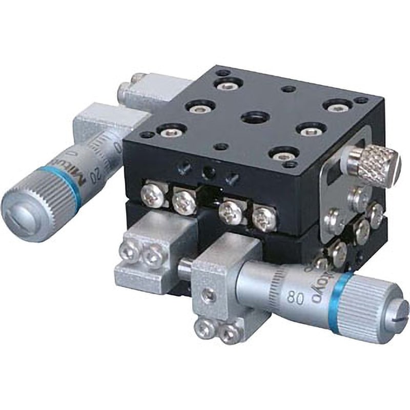 LD-3047-S8 ハイグレードアルミXYステージ 30×30(標準型) 中央精機 サイド   LD-3047-S8