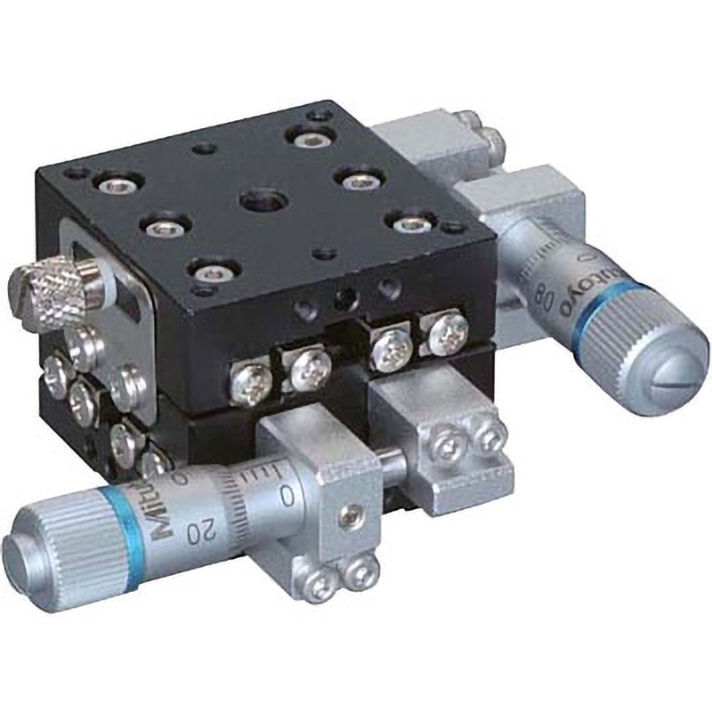 LD-3047-SR8 ハイグレードアルミXYステージ 30×30(対称型) 中央精機 サイド   LD-3047-SR8