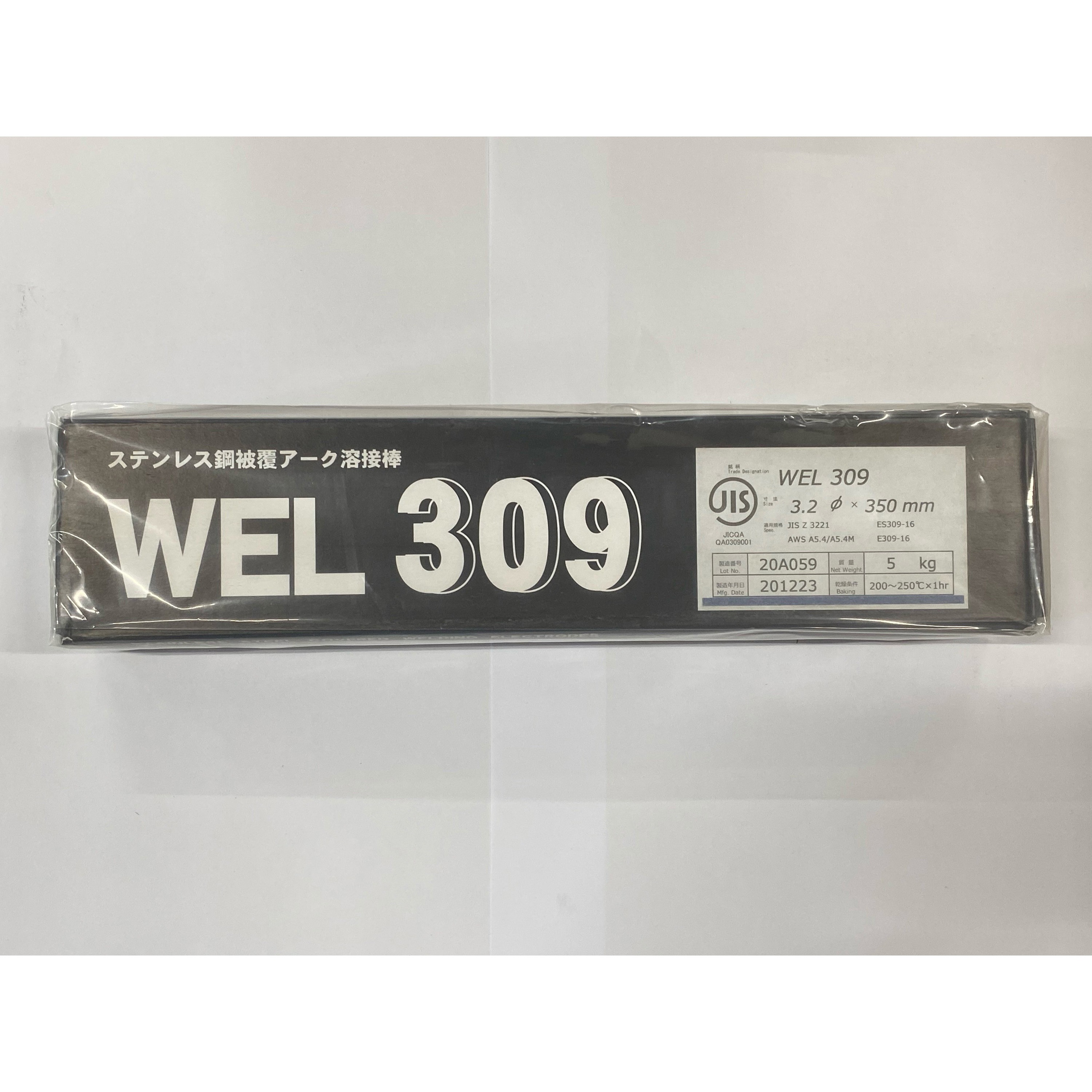 WEL 309 ステンレス用溶接棒 日本ウェルディングロッド 棒径2mm WEL 309 ステンレス用溶接棒 日本ウェルディングロッド 棒径2mm