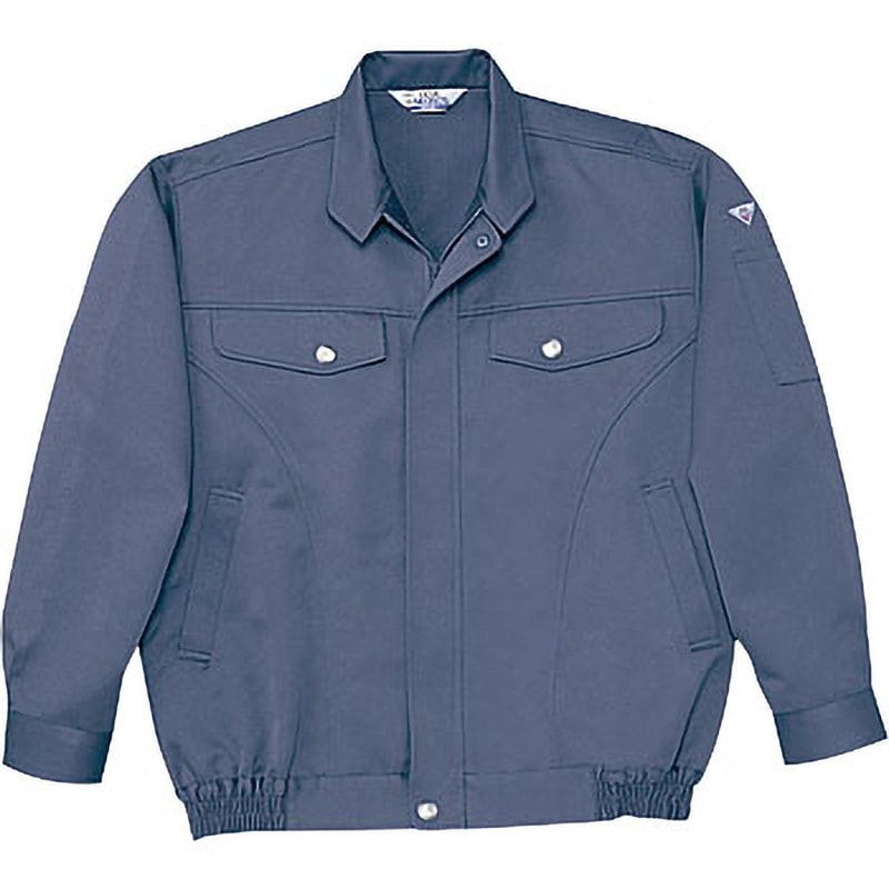 880 880 防汚加工ブルゾン(秋冬用) 自重堂 名入れ可 ポリエステル100% カシミヤ グレープ色 S着丈59cm