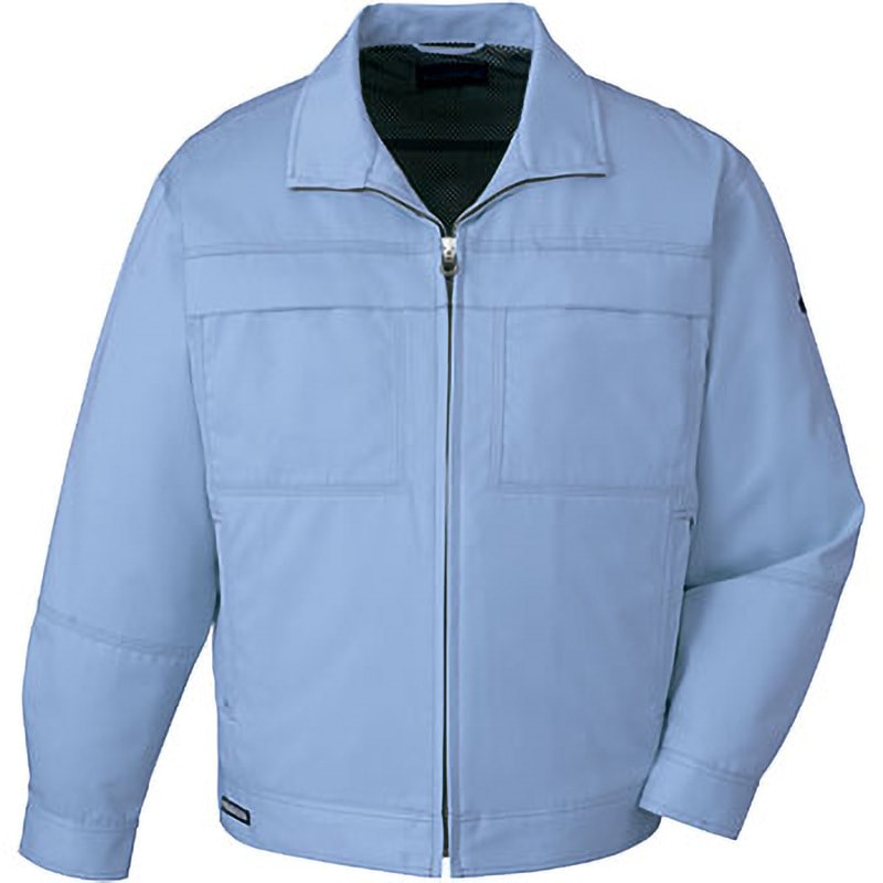 42700 42700 抗菌防臭ジャンパー(秋冬用) 自重堂 名入れ可 ミューファンソフトツイル ミストアクア色 L着丈65cm