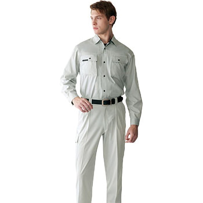 47302 47302 ツータックカーゴパンツ(春夏用) 自重堂 帯電防止素材使用