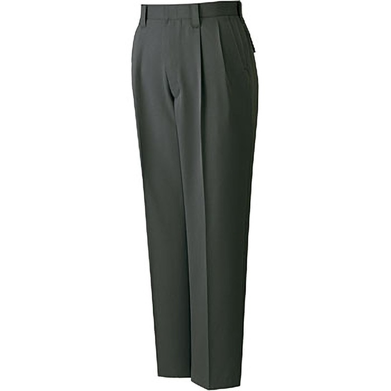 43701 43701 ツータックパンツ(秋冬用) 自重堂 帯電防止素材使用 ポリエステル100% 4,814円