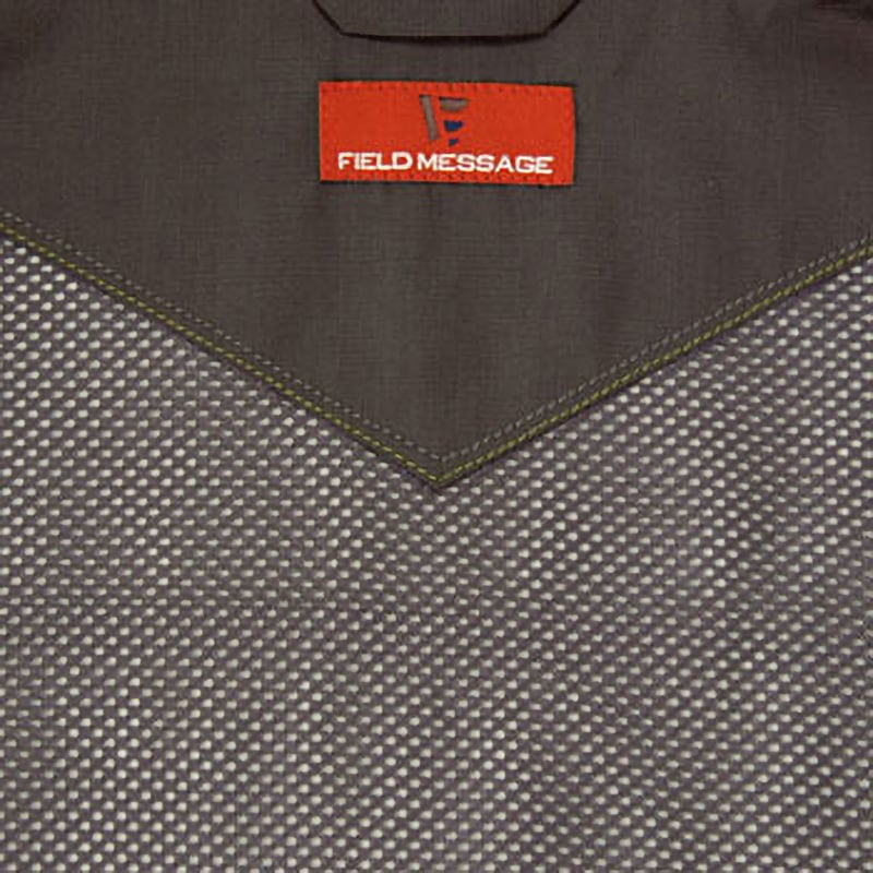 47710 47710 清涼半袖ブルゾン(春夏用) 自重堂 アゼッククロス ライトブルー色 4L着丈70cm