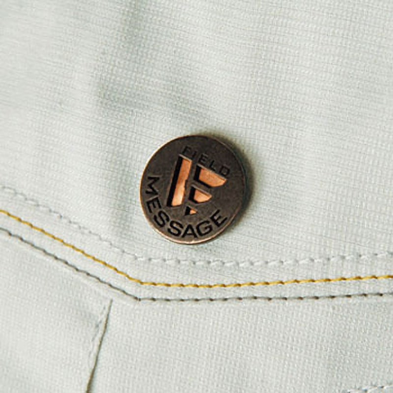 47710 47710 清涼半袖ブルゾン(春夏用) 自重堂 アゼッククロス ライトブルー色 4L着丈70cm