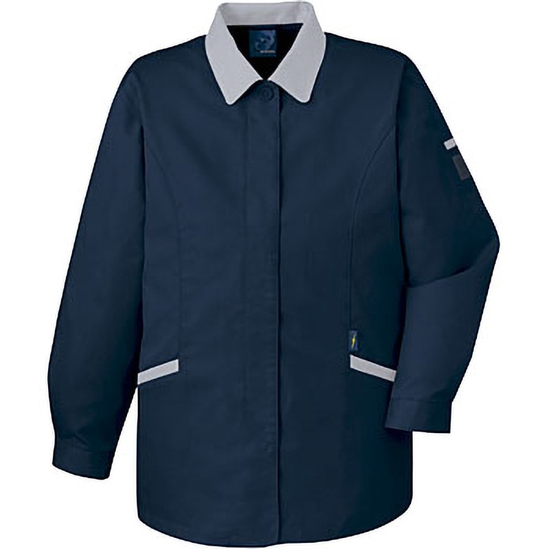 43805 43805 エコ5バリュースモック(秋冬用) 自重堂 サイズ4L着丈69cm 4,814円