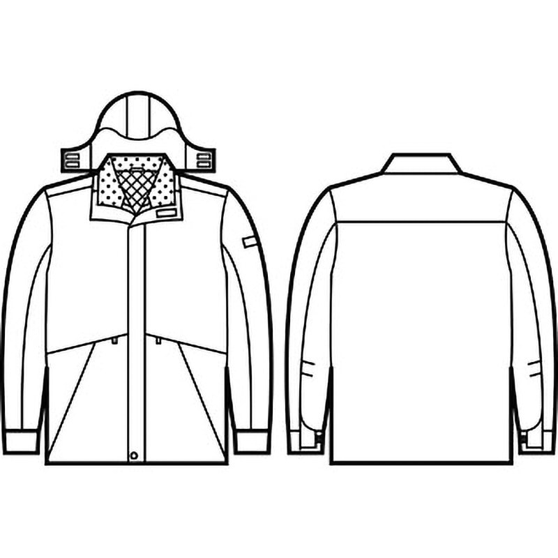 48343 48343 防水防寒コート(フード付) 自重堂 4L - 【通販モノタロウ】
