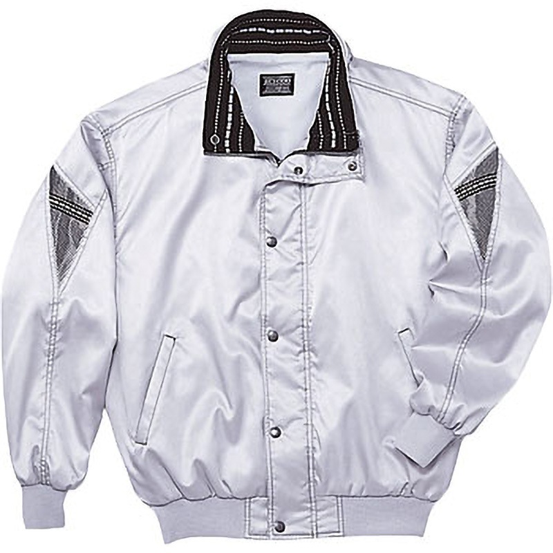 48130 48130 防寒ブルゾン(フード付) 自重堂 レオックスドビー シルバー色 M着丈66cm