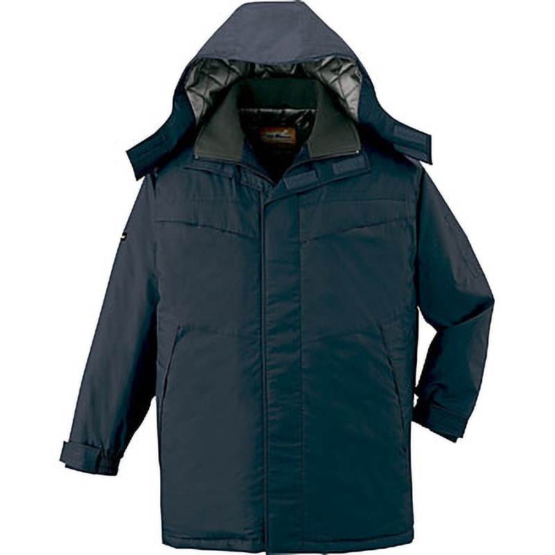 48443 48443 裏アルミ防寒コート(フード付) 自重堂 LL - 【通販