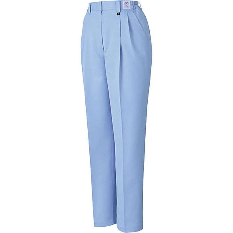 80306 80306 エコ低発塵製品制電レディースツータックパンツ 自重堂 ポリエステル100%