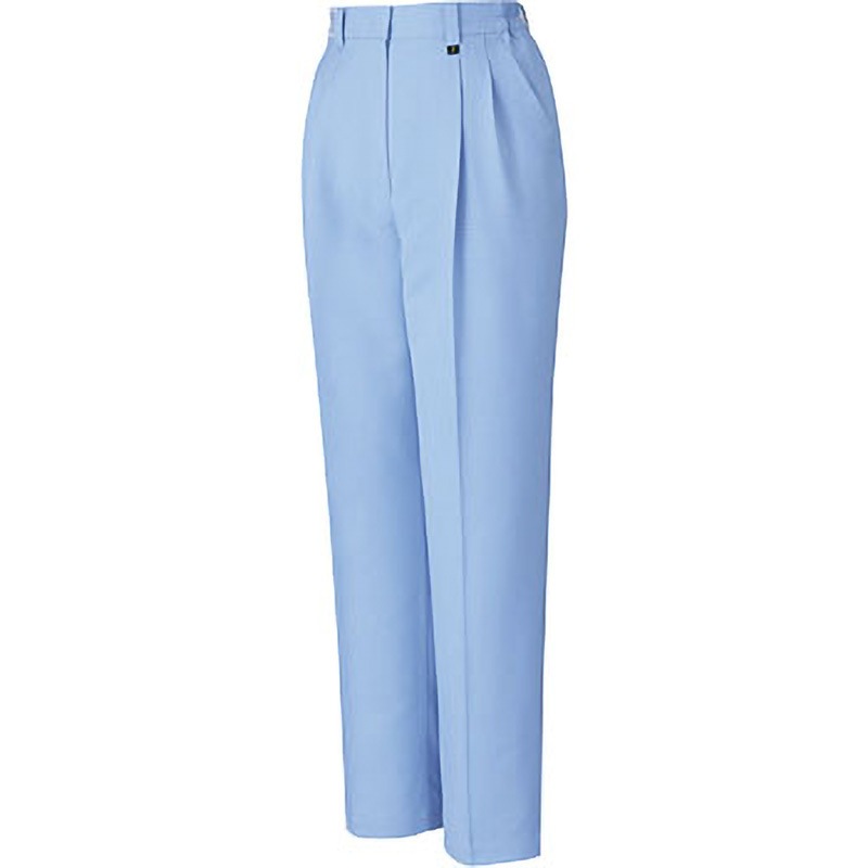 80406 80406 エコ高制電レディースツータックパンツ 自重堂 ポリエステル100% 5,511円