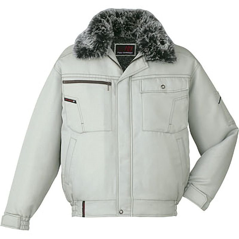 48450 48450 防寒ブルゾン 自重堂 ツイル アッシュ色 5L着丈75cm