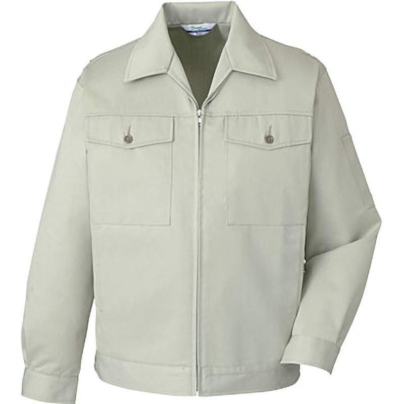 3500 3500 エコジャンパー(前ファスナー)(秋冬用) 自重堂 名入れ可 リサイクルツイル アースグリーン色 S着丈59cm 4,851円