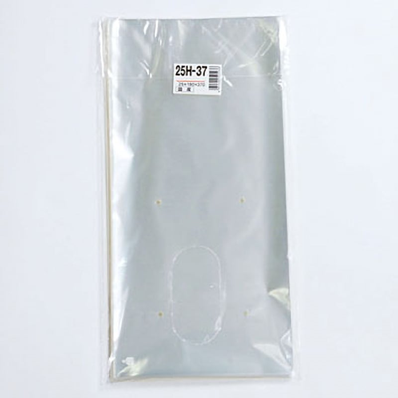 25H-37 OPPハイパーボードン規格袋(プラマーク入) 穴あり 信和 穴数4