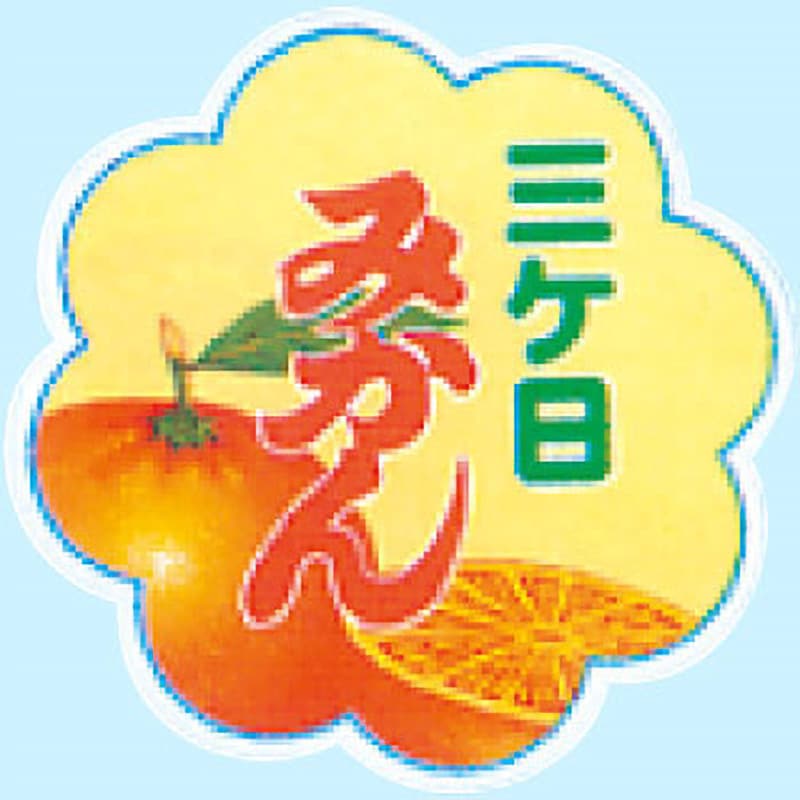 三ケ日みかん パックラベル花ビラ型 1セット(250枚×10冊) 信和 【通販